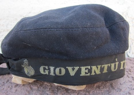 Italian WWII Fascist Naval Youth Donald Duck Hat — image 3