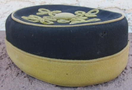 British Victorian Era 14th Hussars Enlisted Pill Box Hat — image 2