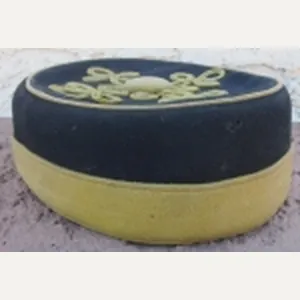 British Victorian Era 14th Hussars Enlisted Pill Box Hat