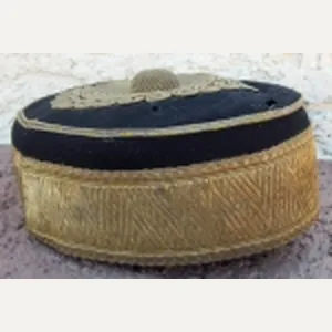 British Victorian Era 20th Hussars Officer Pill Box Cap
