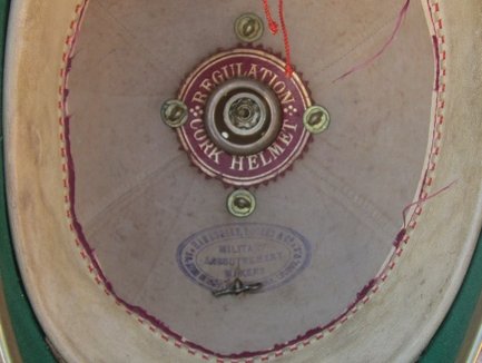 British Pre WWI Edwardian Era Royal Artillery Officer Helmet — image 6