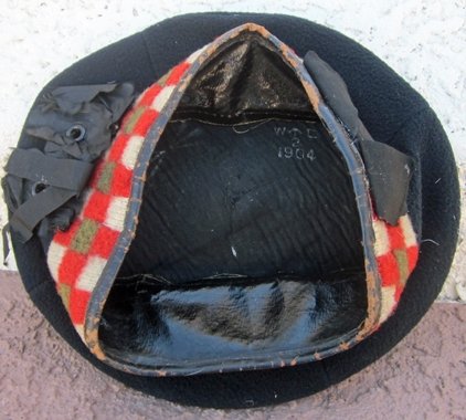 British Pre WWI Issue Enlisted Kilmarnock Bonnet, 1904 Dated — image 5