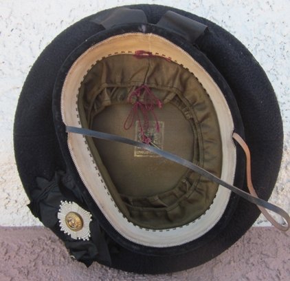 British WWI Identified Visor Hat & Kilmarnock Bonnet, Royal Scots — image 10