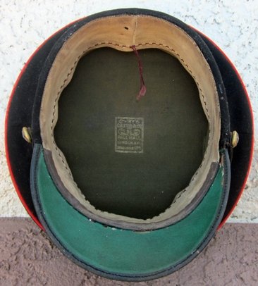 British WWI Identified Visor Hat & Kilmarnock Bonnet, Royal Scots — image 6