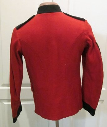 British Late Victorian Scarlet Wool Tunic, 1902 Issue Tag — image 3