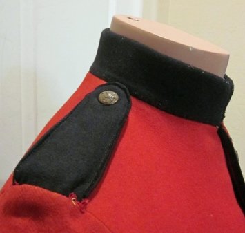 British Late Victorian Scarlet Wool Tunic, 1902 Issue Tag — image 5