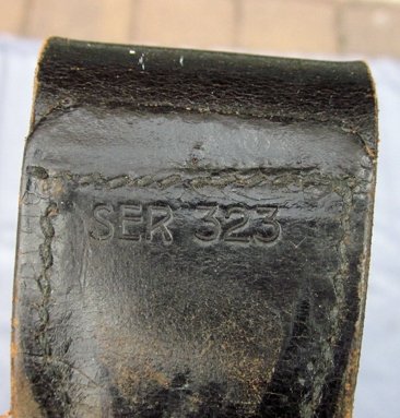 US Vietnam Era USMC Officers Sam Browne Belt Sword Hanger — image 4