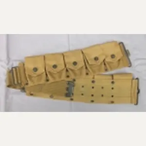 US WWI Mills 10 Pocket, Rimmed Eagle Snap Ammunition Belt, …