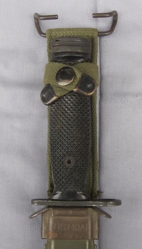 US Korean-Vietnam War M4 Carbine Bayonet, Bren-Dan Mfg — image 2
