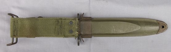 US Korean-Vietnam War M4 Carbine Bayonet, Bren-Dan Mfg — image 4