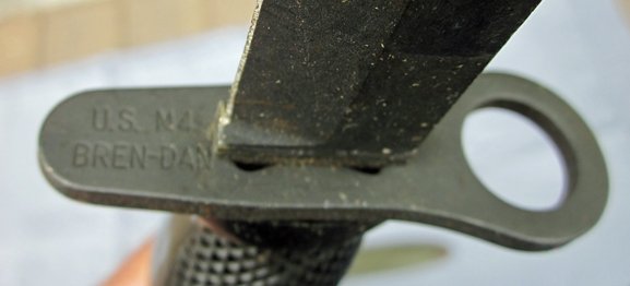 US Korean-Vietnam War M4 Carbine Bayonet, Bren-Dan Mfg — image 6
