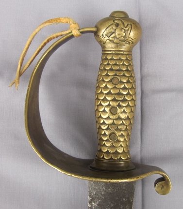 US Pre Civil War, US Navy M1841 Boarding Cutlass, Ames Mfg. — image 2