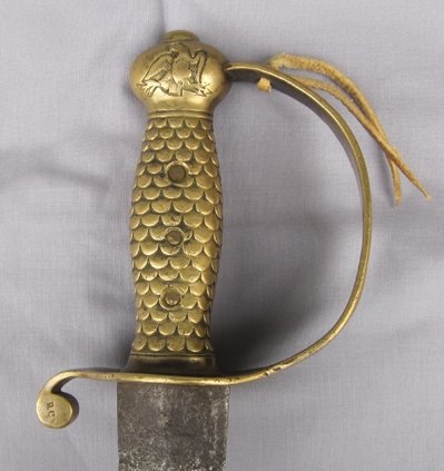 US Pre Civil War, US Navy M1841 Boarding Cutlass, Ames Mfg. — image 3