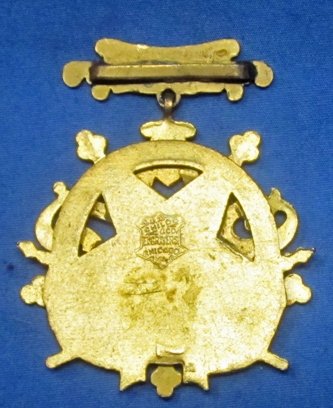 US Post Civil War GAR 34th National Encampment Delegate Badge Drop — image 3