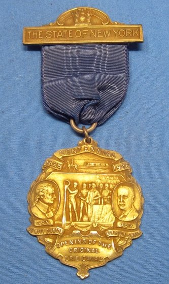 US New York Erie Canal Centennial Medal, 1825-1926 — image 2