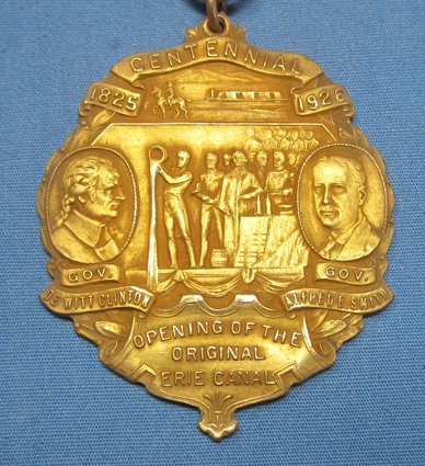 US New York Erie Canal Centennial Medal, 1825-1926 — image 4