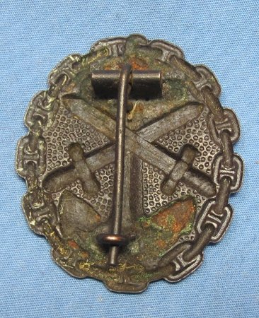 German WWI Navy Pattern Black Wound Badge — image 3
