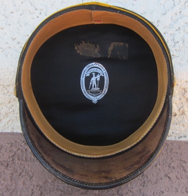 US 1902 Cavalry Enlisted Dress Uniform Set, Hat, Coat, Mounted Trousers, A Troop, 1st Cavalry — image 6