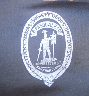 US 1902 Cavalry Enlisted Dress Uniform Set, Hat, Coat, Mounted Trousers, A Troop, 1st Cavalry — image 7