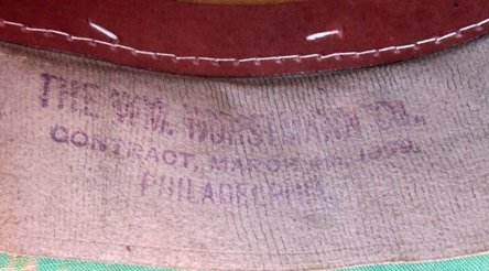 US IW-SAW Era M1899 Pith Helmet, Horstmann Contract, Artillery — image 8