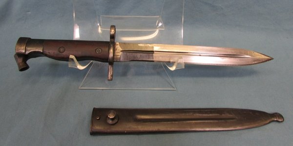  Egyptian 1950's Era Hakim Bayonet & Scabbard — image 3