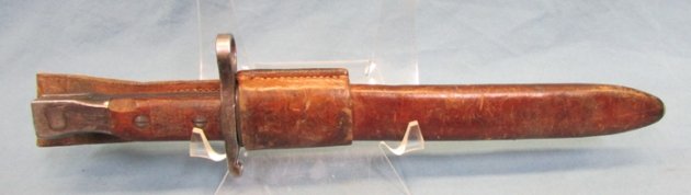  Canadian WWI M1910 Ross Rifle Bayonet & Scabbard — image 2