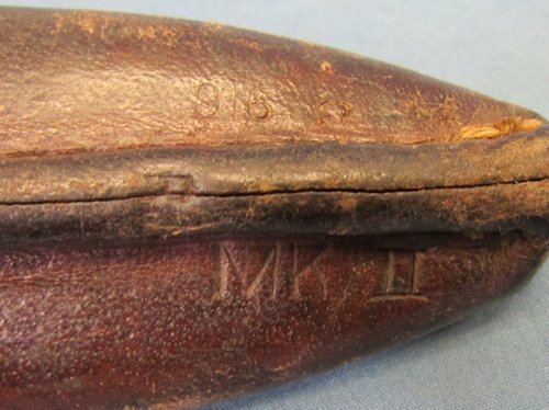  Canadian WWI M1910 Ross Rifle Bayonet & Scabbard — image 6