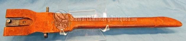  Japanese WWII Late War T30 Bayonet & Rubberized Scabbard, Jinsen Arsenal — image 3