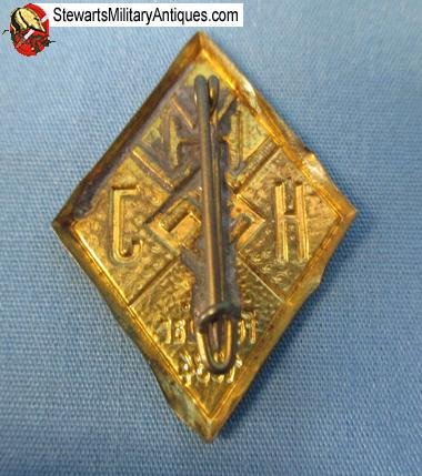  German WWII Hitler Youth Tinnie 1934, Veterans Estate — image 3