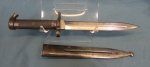 Swedish M96 Rifle Bayonet, All Steel Construction