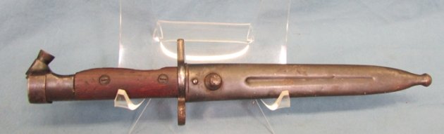  Egyptian 1950's Era Hakim Bayonet & Scabbard — image 2