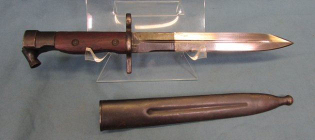  Egyptian 1950's Era Hakim Bayonet & Scabbard — image 3