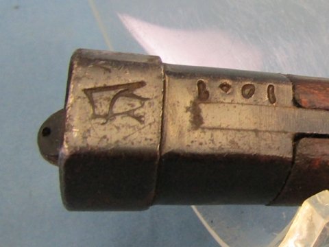  Egyptian 1950's Era Hakim Bayonet & Scabbard — image 4