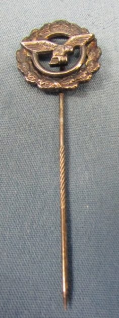  German Post WWII Luftwaffe Veterans Stickpin — image 2