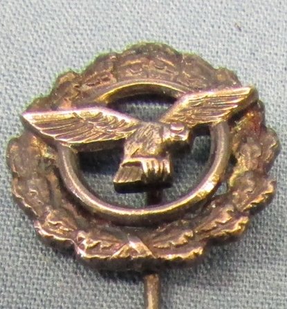  German Post WWII Luftwaffe Veterans Stickpin — image 3