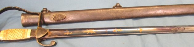  US Pre Civil War Militia Officers Eagle Head Sword, 1820-1840, Bone Grips — image 6