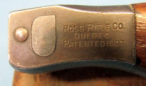  Canadian WWI 1907 Pattern Ross Bayonet & Scabbard — image 2