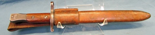  Canadian WWI 1907 Pattern Ross Bayonet & Scabbard — image 3