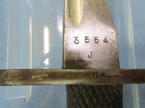  Spanish M1941 Mauser Bayonet, Toledo — image 5