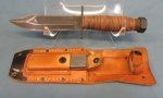 US Cold War USAF Pilots Survival Knife, Camillus