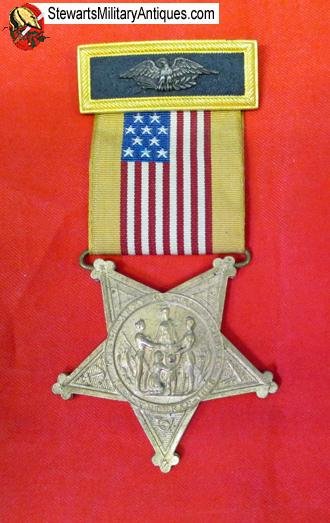  US Civil War GAR Medal, National Officer, Staff — image 2