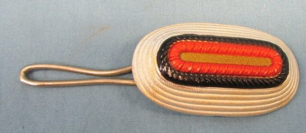  German  Post WWII Police Shako Aluminum Field Badge — image 2