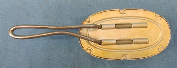  German  Post WWII Police Shako Aluminum Field Badge — image 3