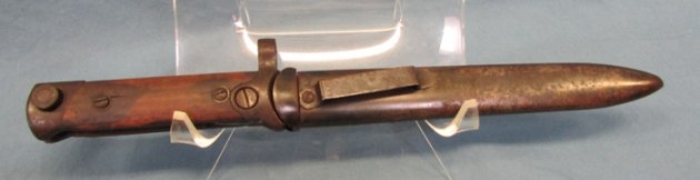  Italian WWII M1938 Folding Blade Cacarno Bayonet — image 2
