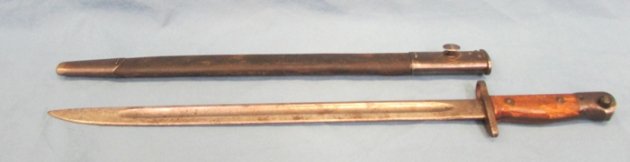  Australian WWII M1907 Enfield Bayonet & Scabbard — image 3