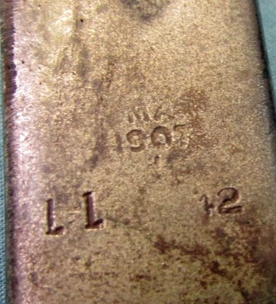  Australian WWII M1907 Enfield Bayonet & Scabbard — image 7