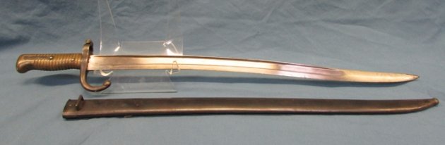  French M1866 Chassepot Bayonet,  St. Etienne 1872 — image 5