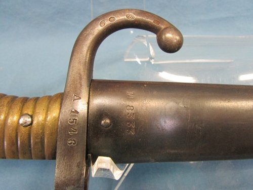  French M1866 Chassepot Bayonet,  St. Etienne 1872 — image 6
