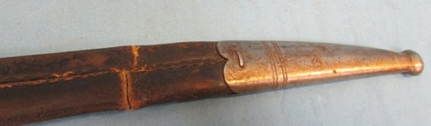  Danish M1867 Rolling Block Bayonet & Scabbard, Weyersberg-Kirschbaum Mfg — image 5