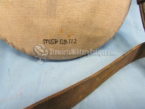  US Indian Wars, Spanish-American War Canteen & Correct Shoulder Strap — image 5